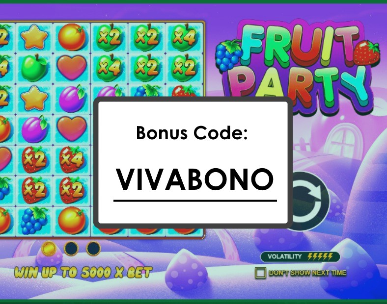 Fruit Party Gira y gana con multiplicadores de hasta 256x